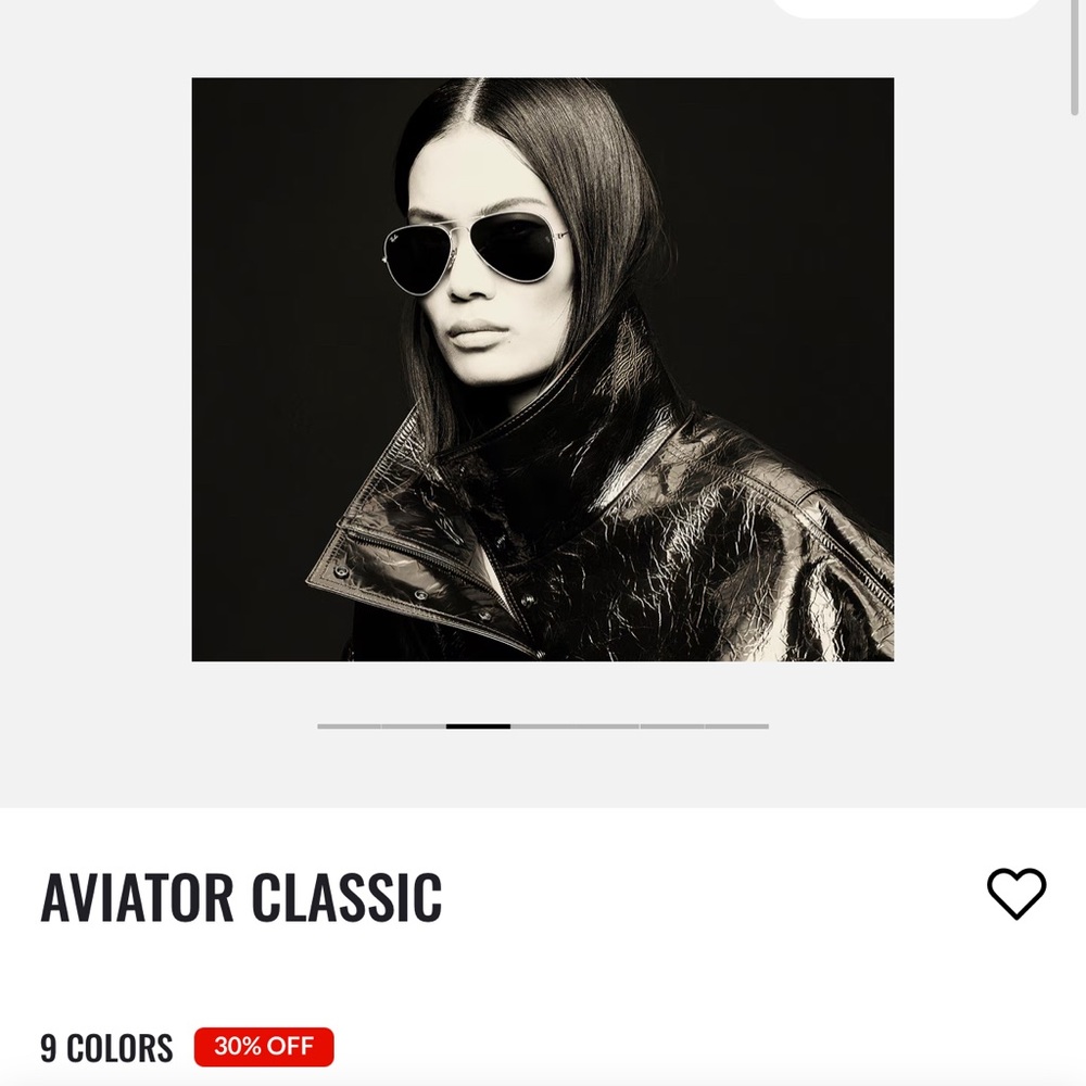 Ray-Ban Gold Frame Aviator Sunglasses with Black Case $ - Picture 6 of 7